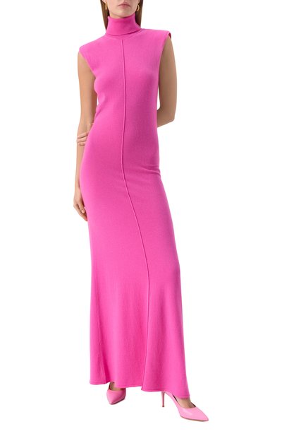 Платье из шерсти и кашемира ZEYNEP ARCAY фуксия цвета по цене 137500 руб., арт. RS25DR16, фото 3 Платье из шерсти и кашемира ZEYNEP ARCAY, арт. RS25DR16, фото 3