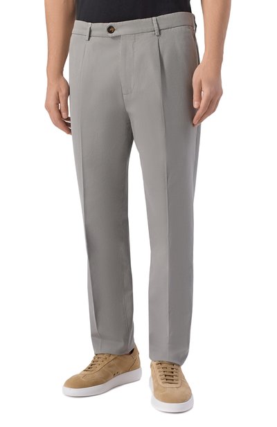 Хлопковые брюки BRUNELLO CUCINELLI, арт. M252DE1450, фото 3