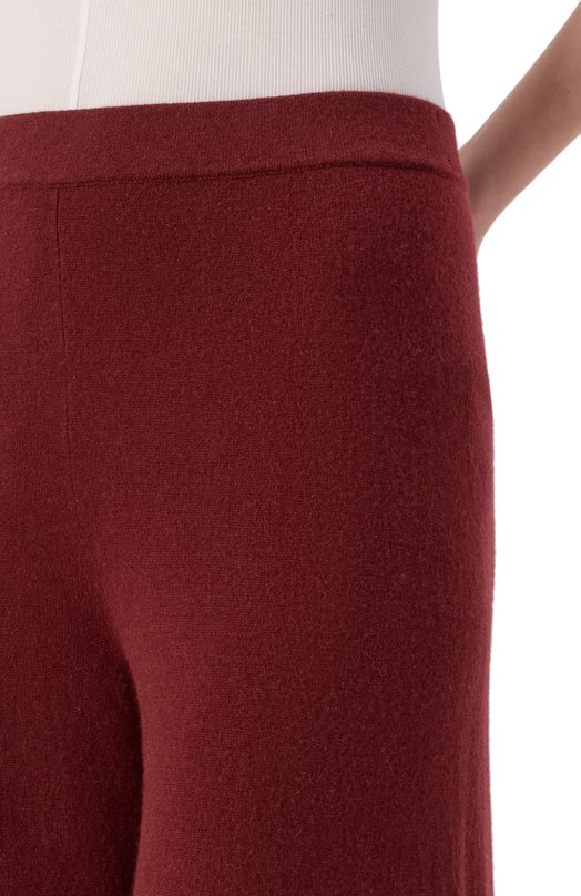 Кашемировые брюки 12 STOREEZ 134654 Бордовый  134654 Фото 5