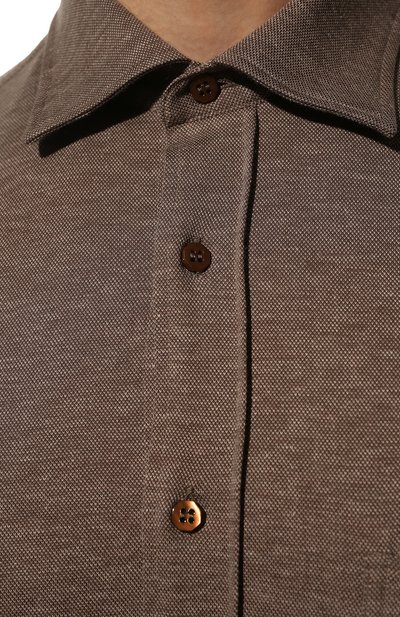 Рубашка из хлопка и кашемира STEFANO RICCI, арт. CJ006526/TE2401, фото 5