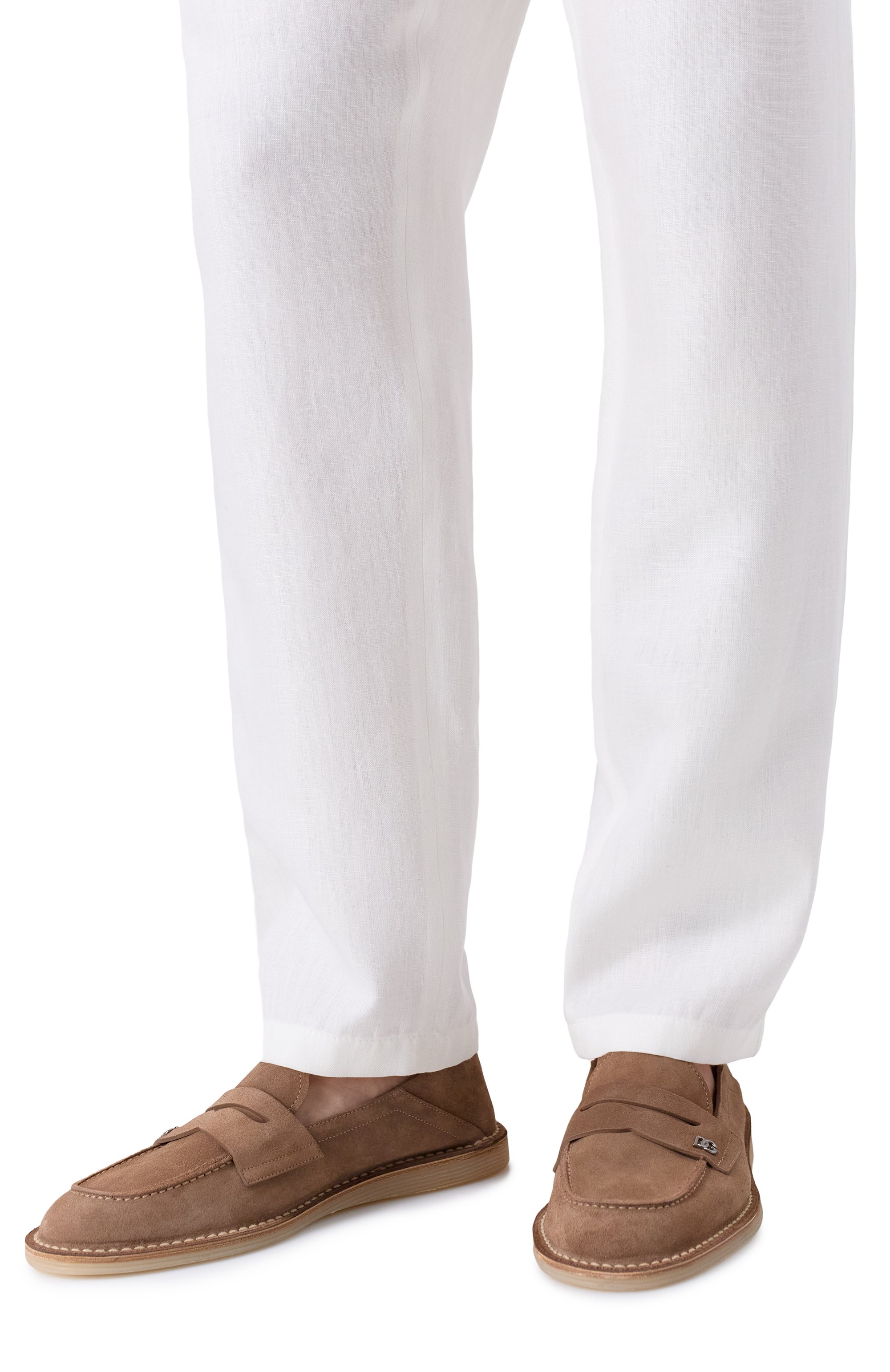 Замшевые пенни-лоферы new florio DOLCE & GABBANA, арт. A50739/AS707, фото 3