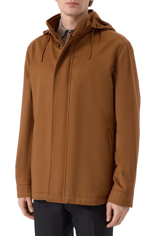 Кашемировая куртка Zegna 7210/UET42A8 Коричневый  7210/UET42A8 Фото 3