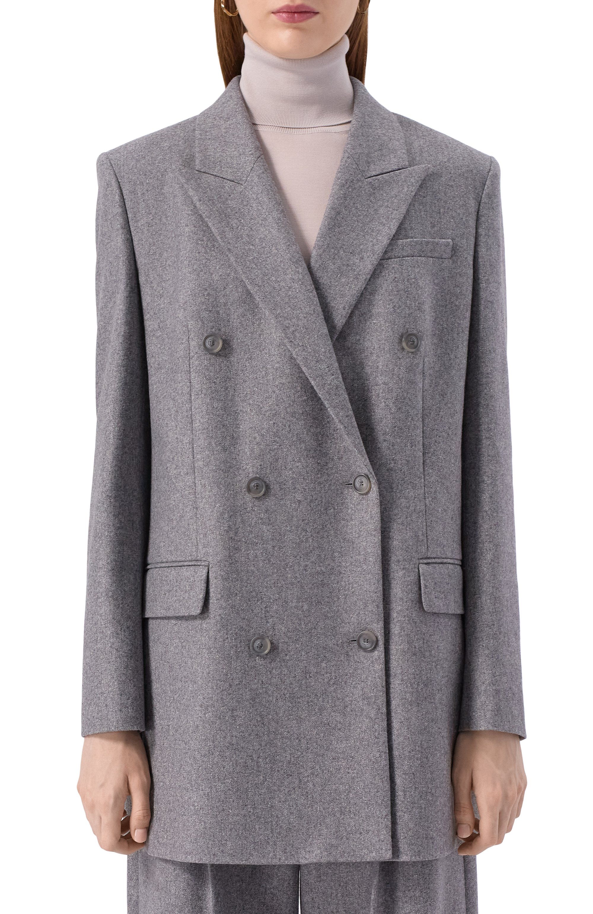 Жакет из шерсти и лиоцелла BOSS, арт. 50548736, фото 3