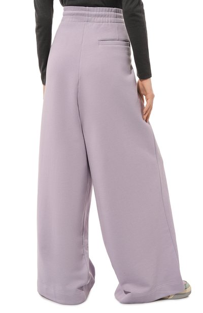 Хлопковые брюки DRIES VAN NOTEN сиреневого цвета по цене 49750 руб., арт. 231-011108-6610, фото 4 Хлопковые брюки DRIES VAN NOTEN, арт. 231-011108-6610, фото 4