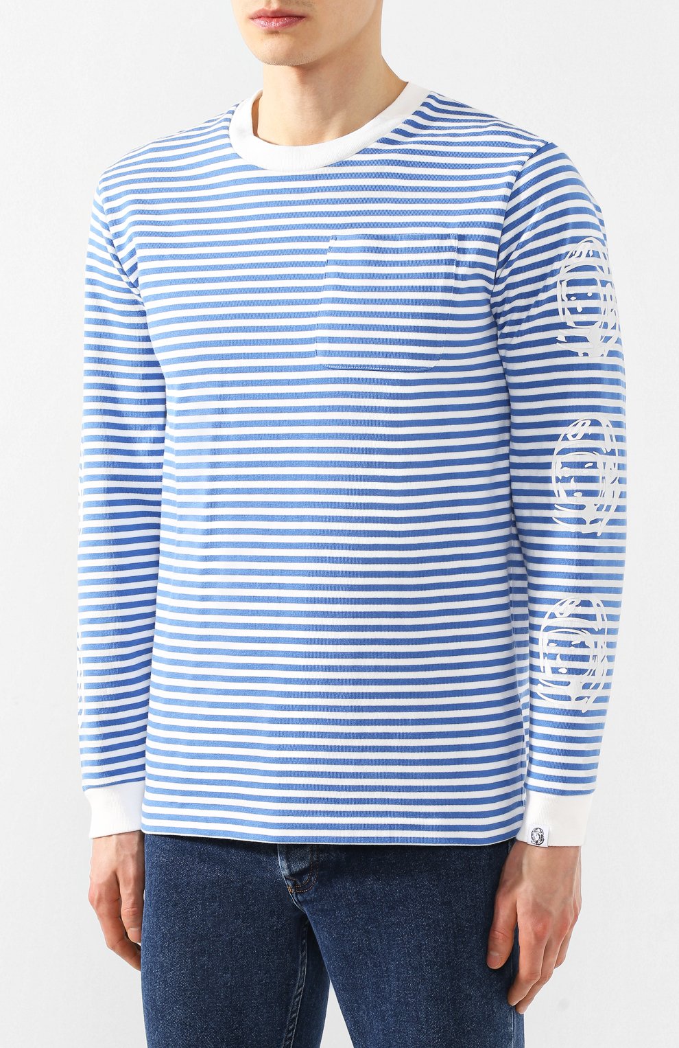 Хлопковый лонгслив BILLIONAIRE BOYS CLUB, арт. B19134, фото 3