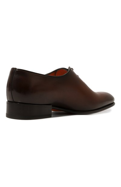 Кожаные оксфорды carter SANTONI, арт. MCCG18798FC1BNTG, фото 5