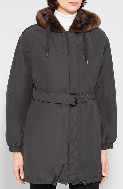 Куртка с меховой подкладкой BRUNELLO CUCINELLI, арт. M0PVI9447, фото 3