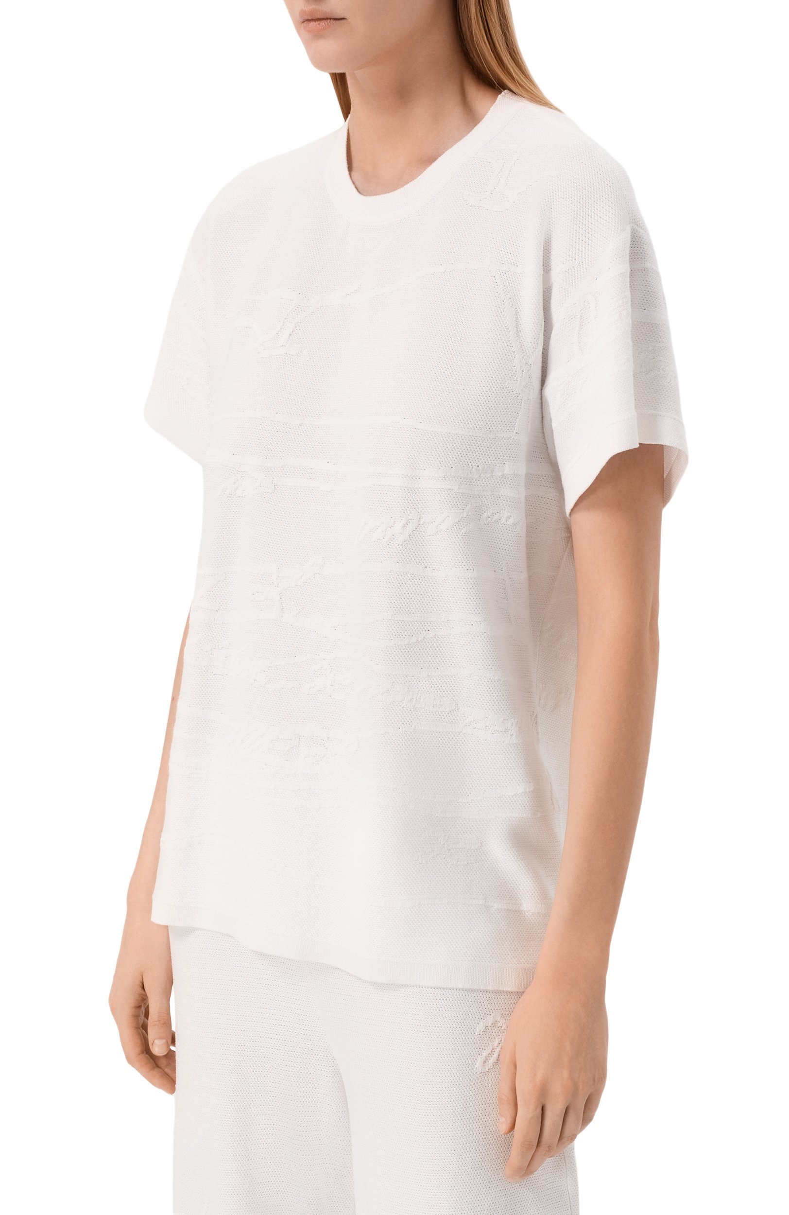Пуловер из хлопка и вискозы AND THE BRAND, арт. S26-TS015-1404-101, фото 3