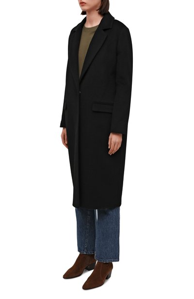 Пальто из шерсти и кашемира SEVEN LAB, арт. CMAR black, фото 3