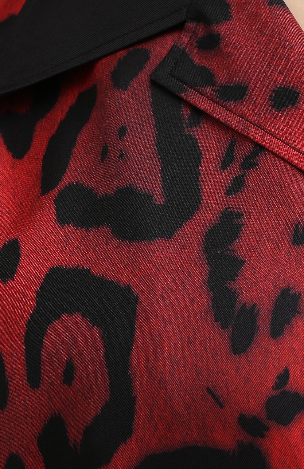 Шелковая рубашка DOLCE & GABBANA красного цвета по цене 122000 руб., арт. G5JH9T/GEY73, фото 5 Шелковая рубашка DOLCE & GABBANA, арт. G5JH9T/GEY73, фото 5