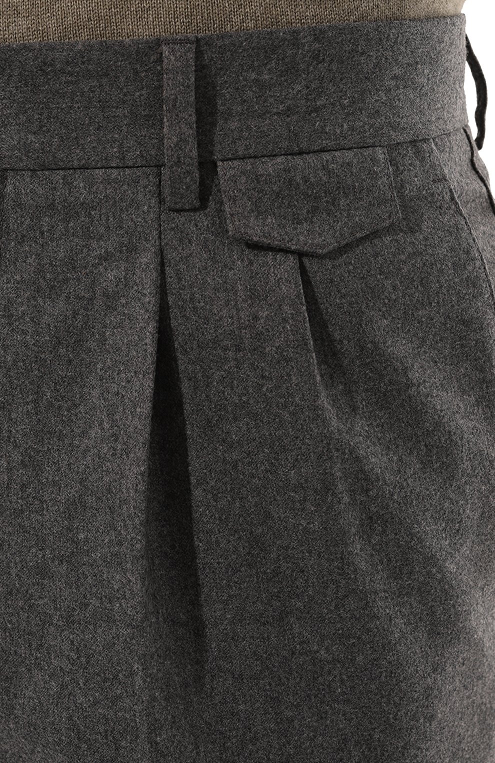 Шерстяные брюки BRUNELLO CUCINELLI, арт. ME226E1920, фото 5