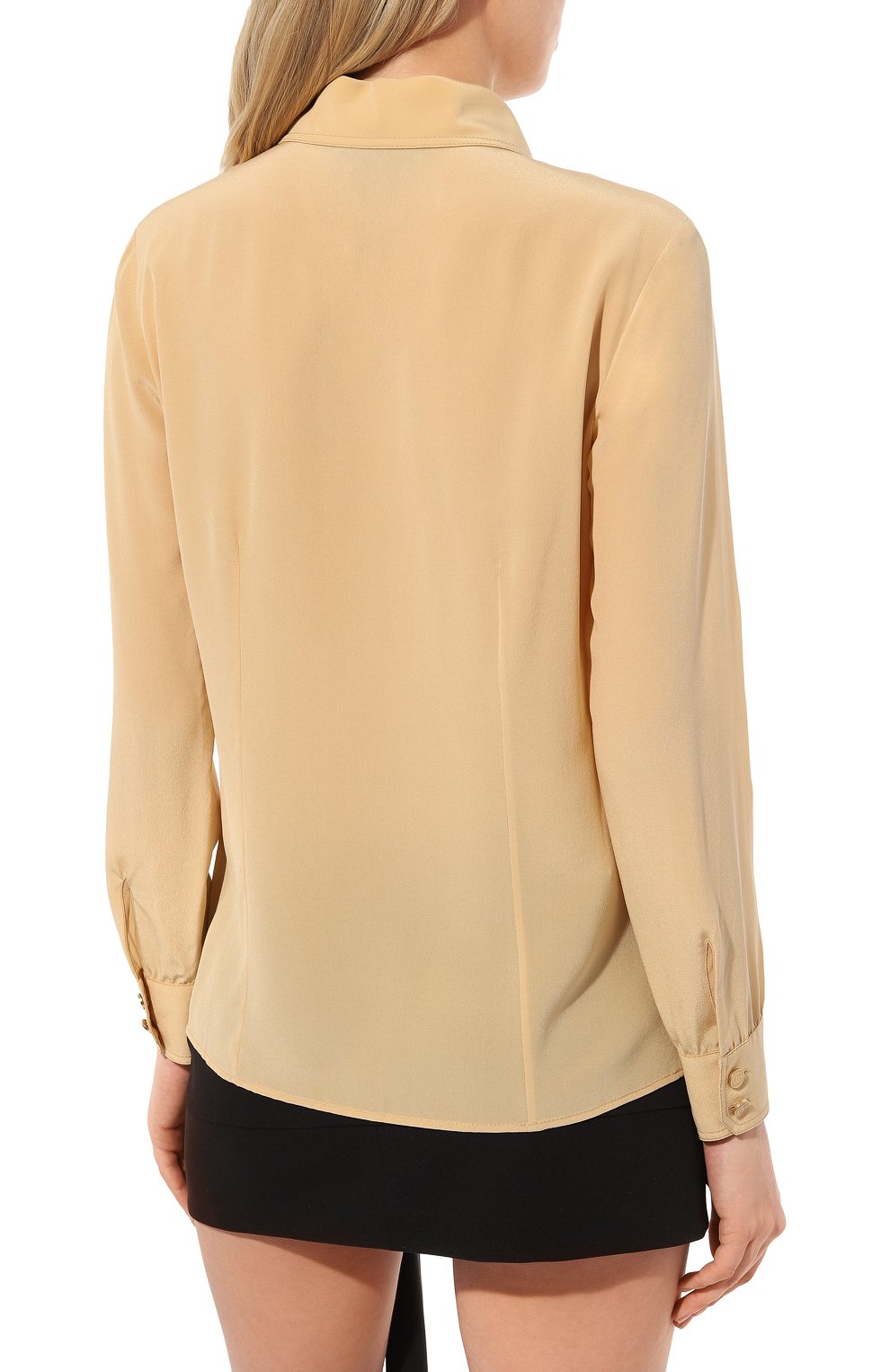 Шелковая рубашка GUCCI, арт. 654646 ZAAOG, фото 4