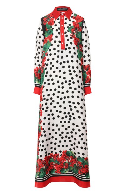 Женское шелковое платье DOLCE & GABBANA, арт. F6XT1T/FI1IY
