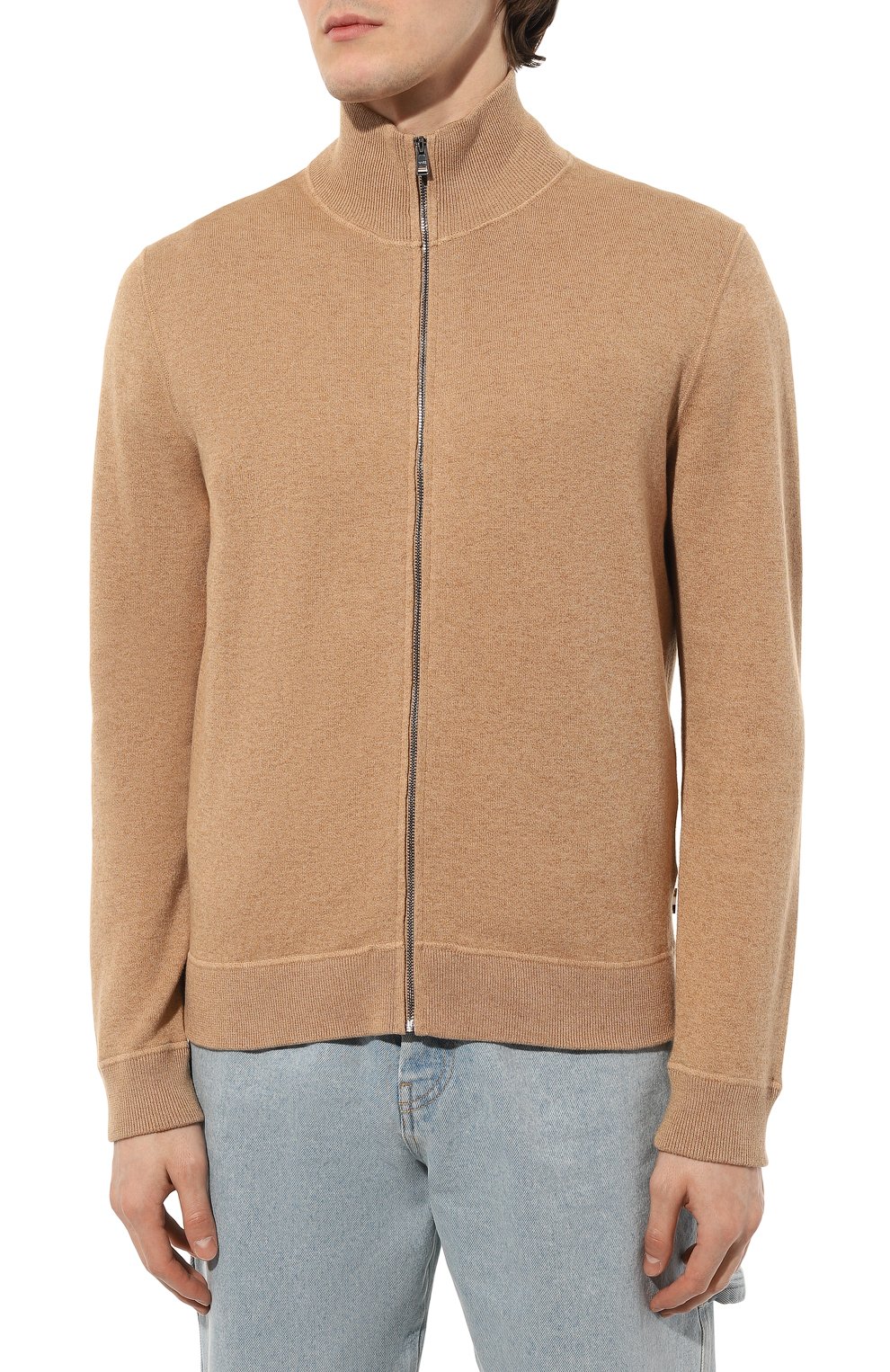 Кардиган из хлопка и шерсти BOSS, арт. 50482285, фото 3