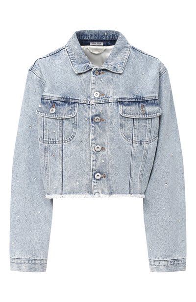 Женская джинсовая куртка MIU MIU, арт. GWB082-1XD3-F0013