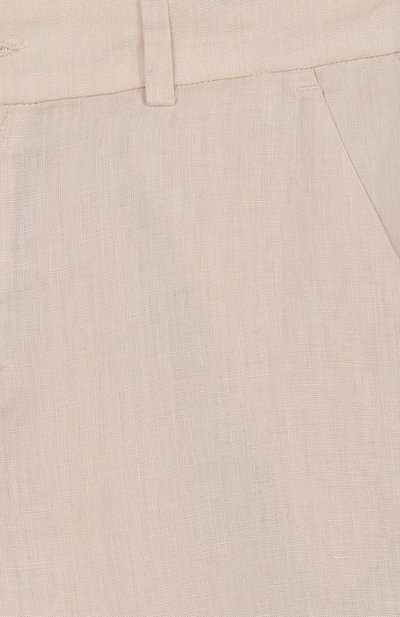 Льняные шорты PAUL & SHARK JUNIOR, арт. WUQ001/LUC01/6A-8A, фото 3