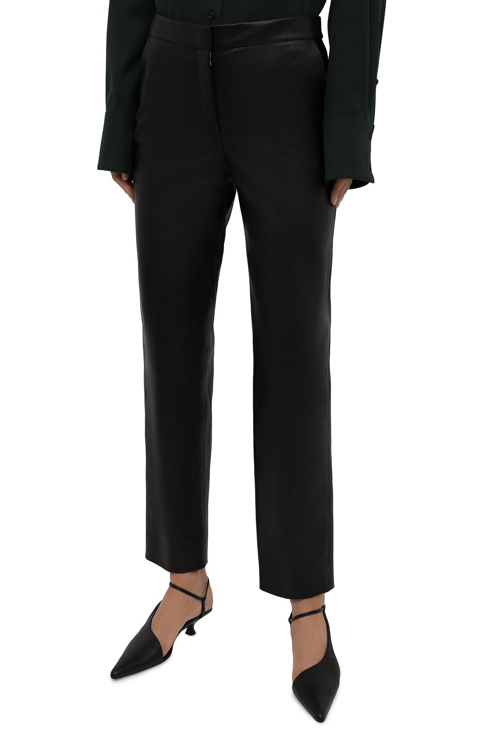 Кожаные брюки THE ROW, арт. 5958L217, фото 3