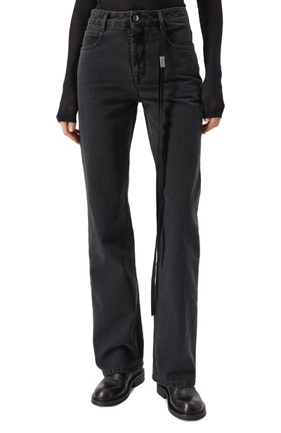 Джинсы ANN DEMEULEMEESTER темно-серого цвета по цене 72650 руб., арт. B0012724/FA039, фото 3 Джинсы ANN DEMEULEMEESTER, арт. B0012724/FA039, фото 3