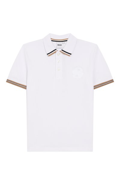 Хлопковое поло BOSS, арт. J51170/6A-12A