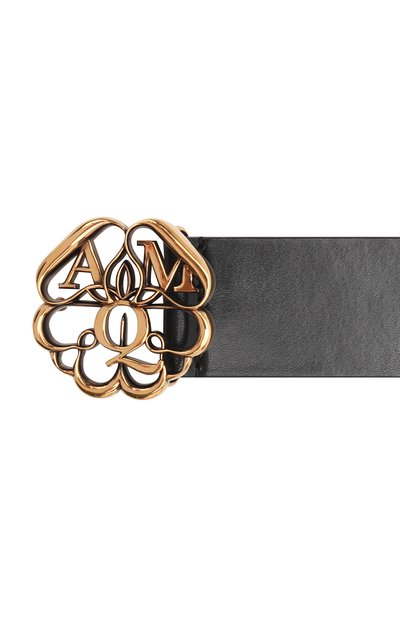 Кожаный ремень ALEXANDER MCQUEEN, арт. 687074/1BRCD, фото 4