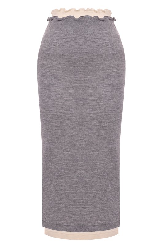 Шерстяная юбка Jil Sander J40FV0116/J20226 Разноцветный J40FV0116/J20226