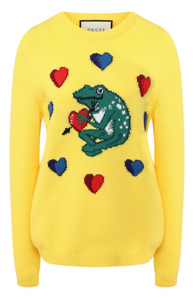 Женский шерстяной пуловер GUCCI, арт. 579956/XKAWI