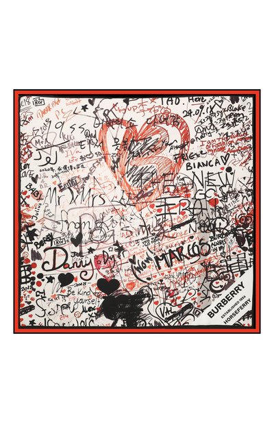 Шелковый платок BURBERRY, арт. 8025577, фото 3