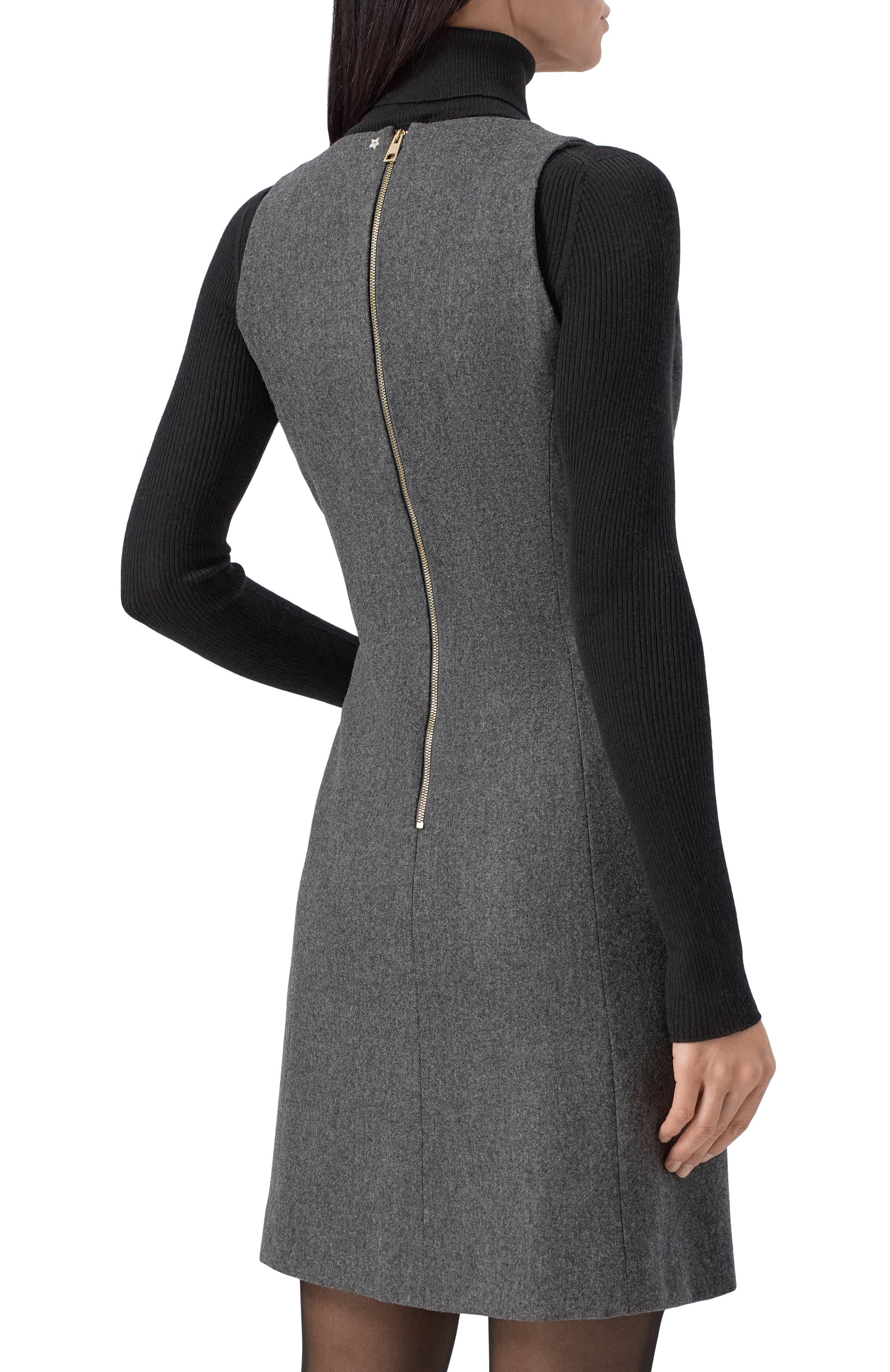 Шерстяное платье LORENA ANTONIAZZI, арт. AB13A/4010, фото 4