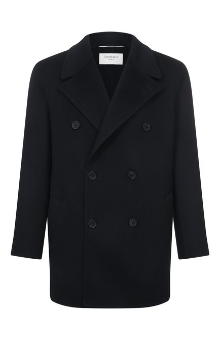 Мужское шерстяное пальто SAINT LAURENT, арт. 837180/Y060R