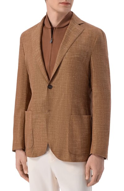 Пиджак из шерсти и шелка CORNELIANI, арт. 27X574/2716516, фото 3