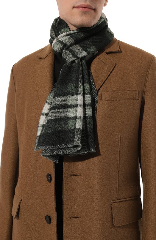 Шерстяной шарф Altea Зелёный, фото 3