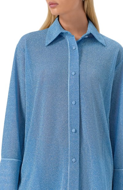 Блузка OSEREE голубого цвета по цене 39950 руб., арт. LSF235, фото 5 Блузка OSEREE, арт. LSF235, фото 5