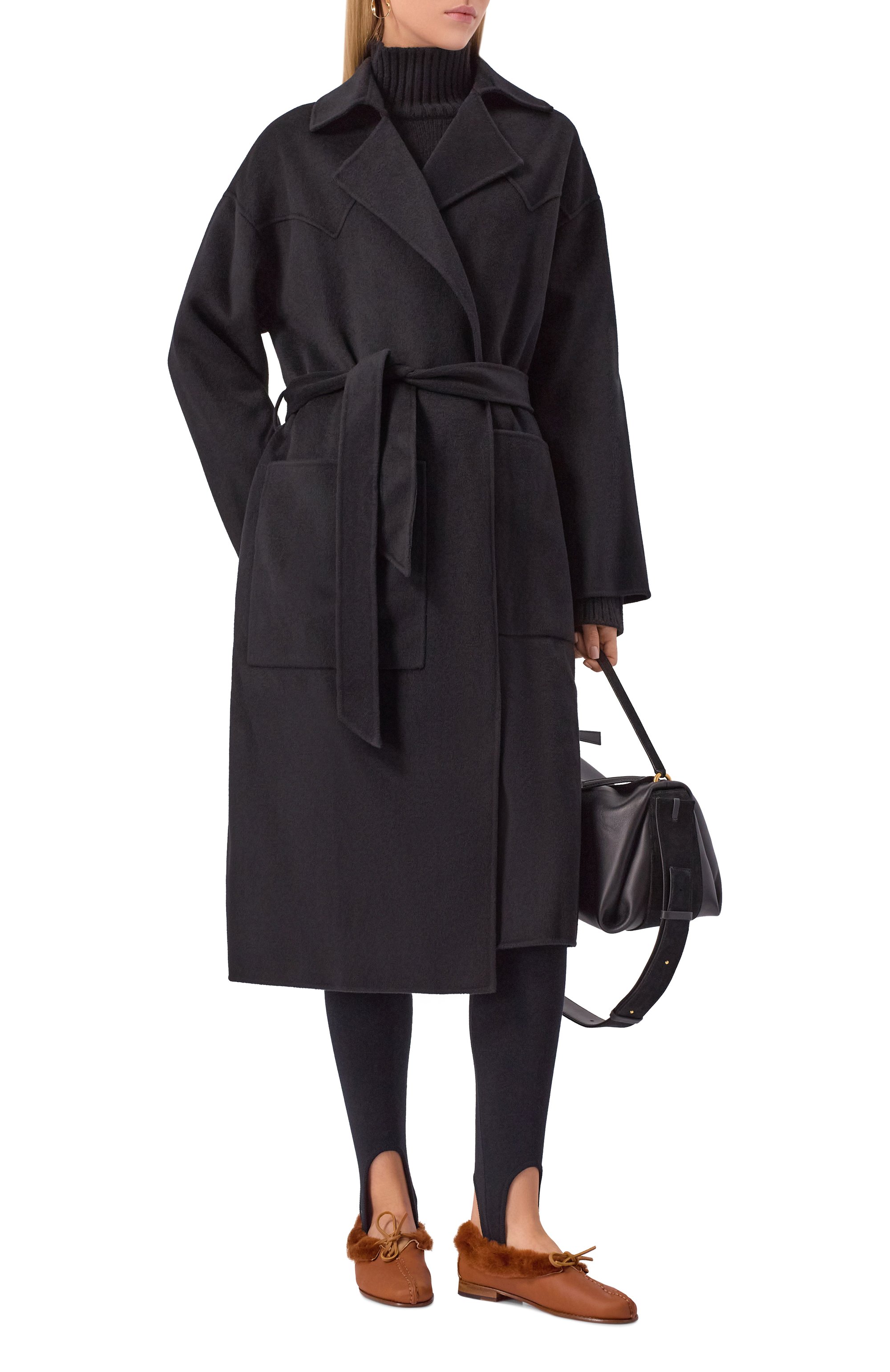 Кожаные лоферы tilla shearling HEREU, арт. TISHWFA24, фото 3