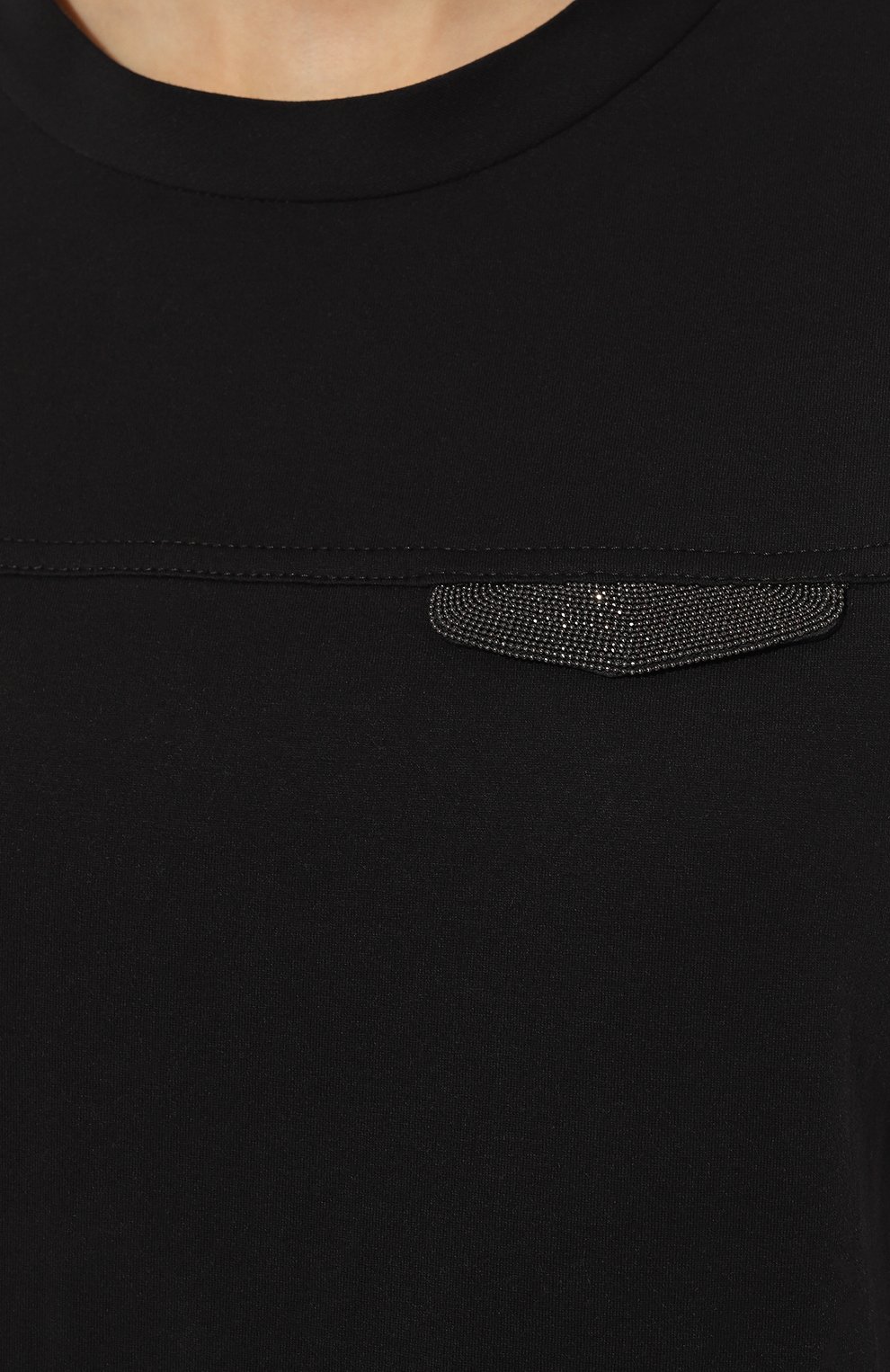 Хлопковая футболка BRUNELLO CUCINELLI, арт. M0A45EE520, фото 5