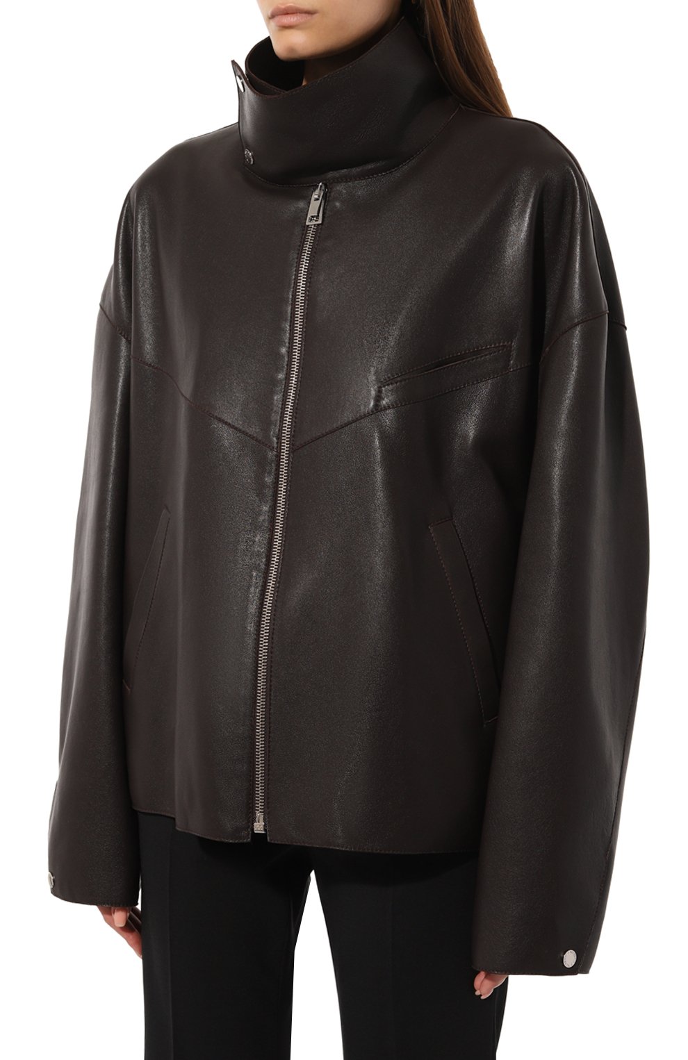 Кожаная куртка MASLOV, арт. Z003, фото 3