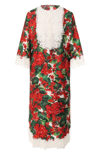Женское шелковое платье DOLCE & GABBANA, арт. F6C3RZ/HS1ZW