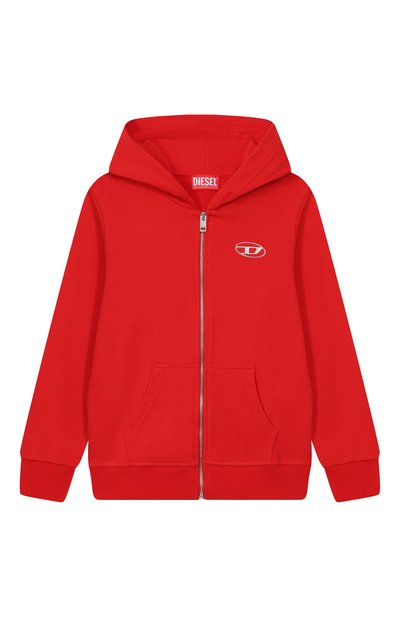 Хлопковая толстовка DIESEL, арт. J02244/KYAVF