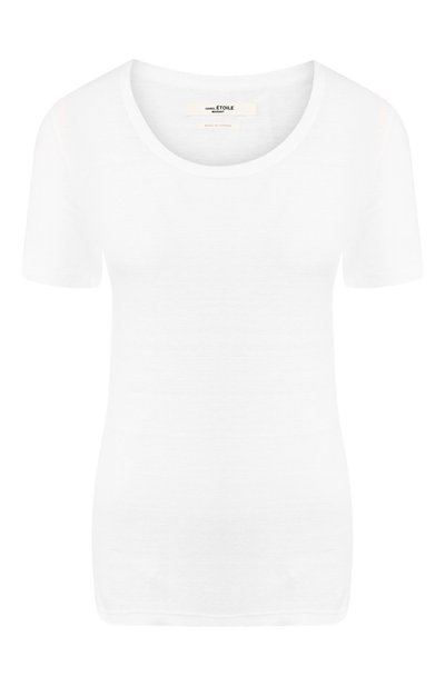Женская льняная футболка ISABEL MARANT ETOILE, арт. TS0378-00M004E/KILIANN