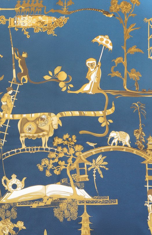 Шелковый платок Dao Radical Chic 713282.07.02 Синий  713282.07.02 Фото 4