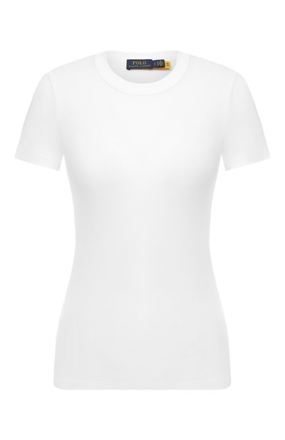 Женская хлопковая футболка POLO RALPH LAUREN, арт. 211814414