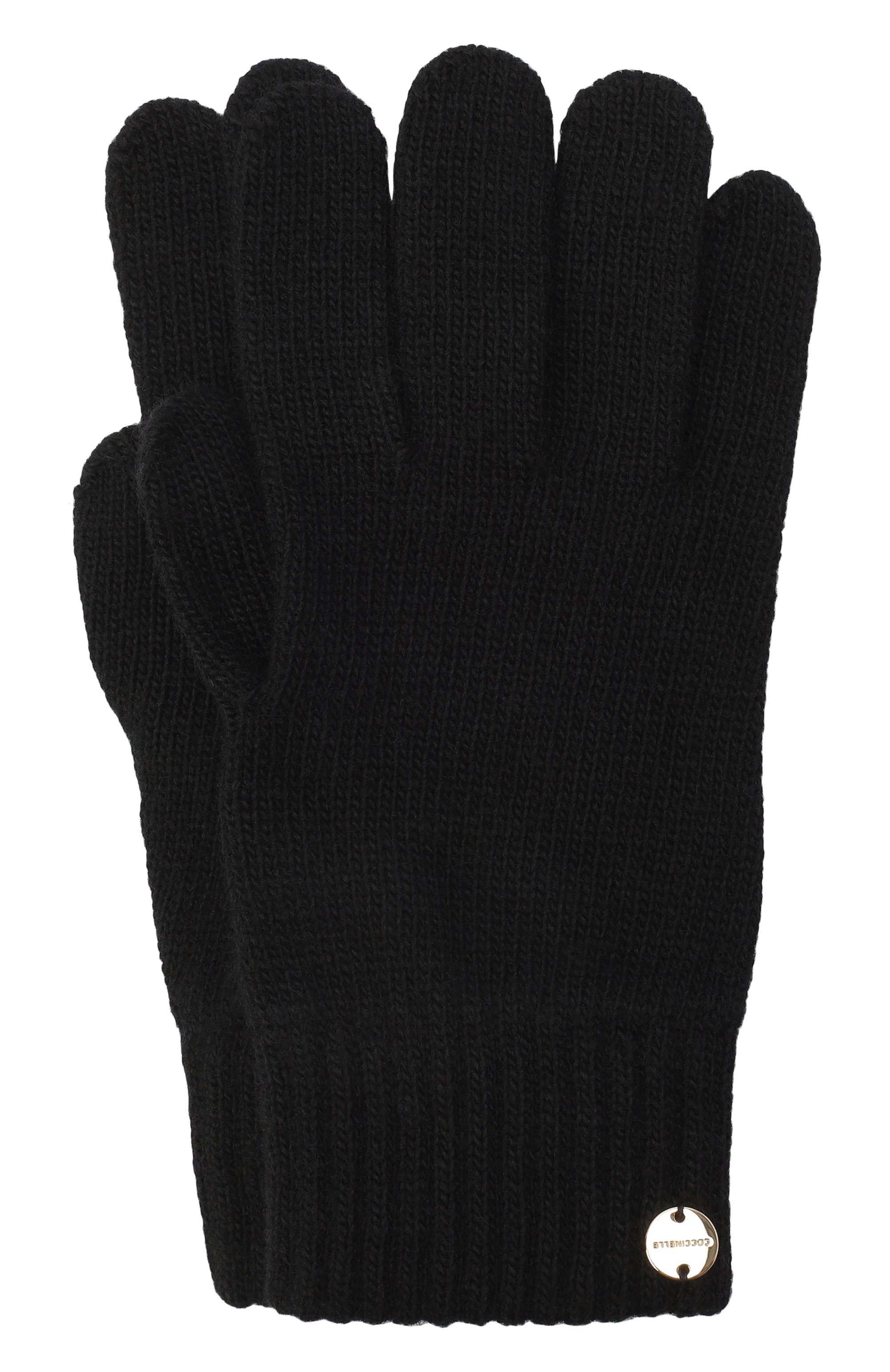 Перчатки из шерсти и вискозы COCCINELLE, арт. E7 MYA 43 02 01, фото 1