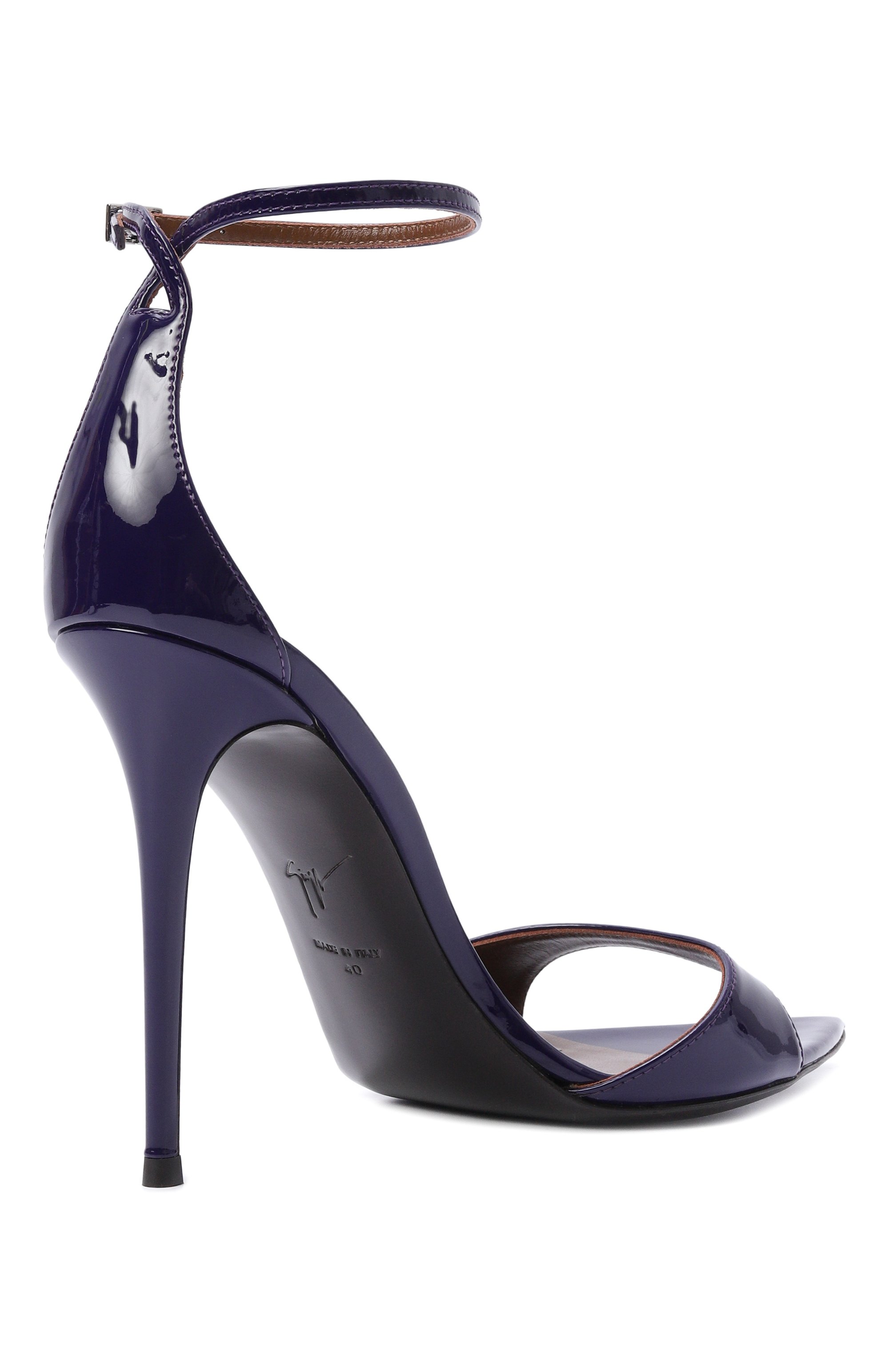 Лакированные босоножки intriigo strap 105 GIUSEPPE ZANOTTI DESIGN, арт. I400005, фото 5
