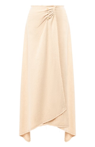Женская шерстяная юбка NANUSHKA, арт. RUPI_CREME_S0FT WINTER SHIRTING