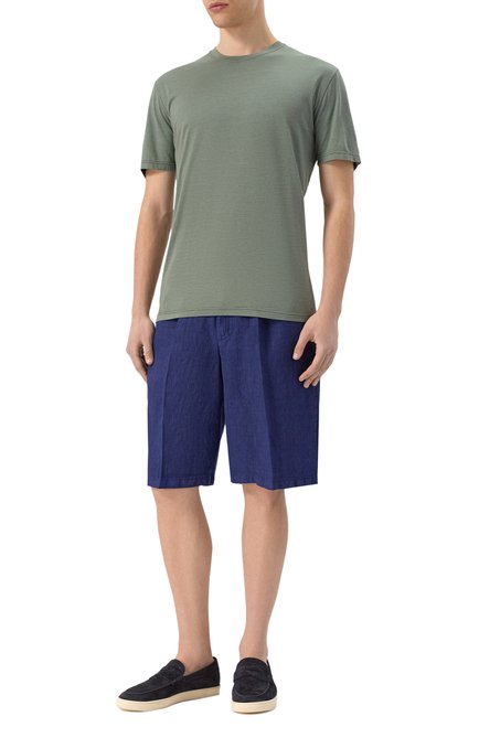Мужские льняные шорты KITON, арт. UPR004LK0604F02