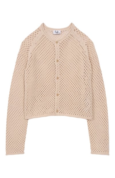 Хлопковый кардиган IL GUFO, арт. P25GF440EM109/10A-14A