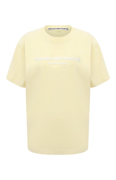 Женская хлопковая футболка ALEXANDER WANG, арт. UCC1211030