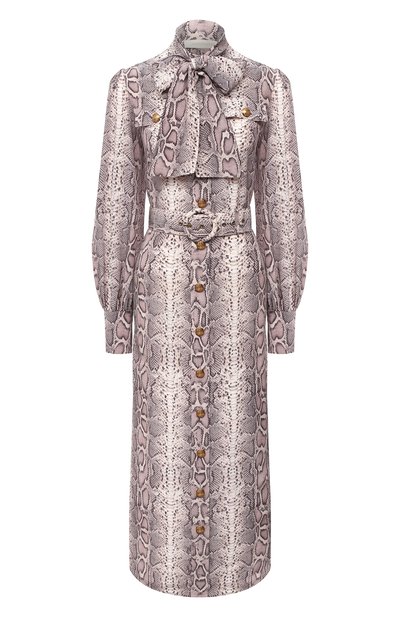 Женское шелковое платье ZIMMERMANN, арт. 9046DRLAD
