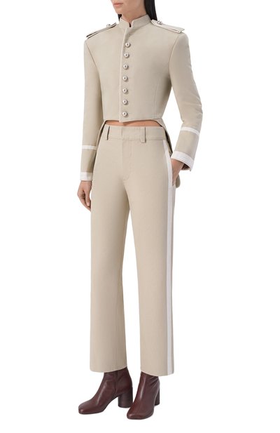Хлопковые брюки ANN DEMEULEMEESTER, арт. B0014012/FA728, фото 2