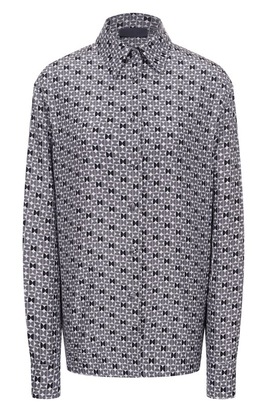 Шелковая рубашка MVST M25.1MW.B006/D10080 Серый M25.1MW.B006/D10080