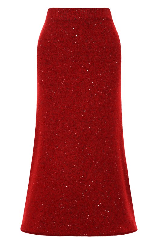 Юбка из кашемира и хлопка Addicted MK015 SEQ-1 Красный MK015 SEQ-1